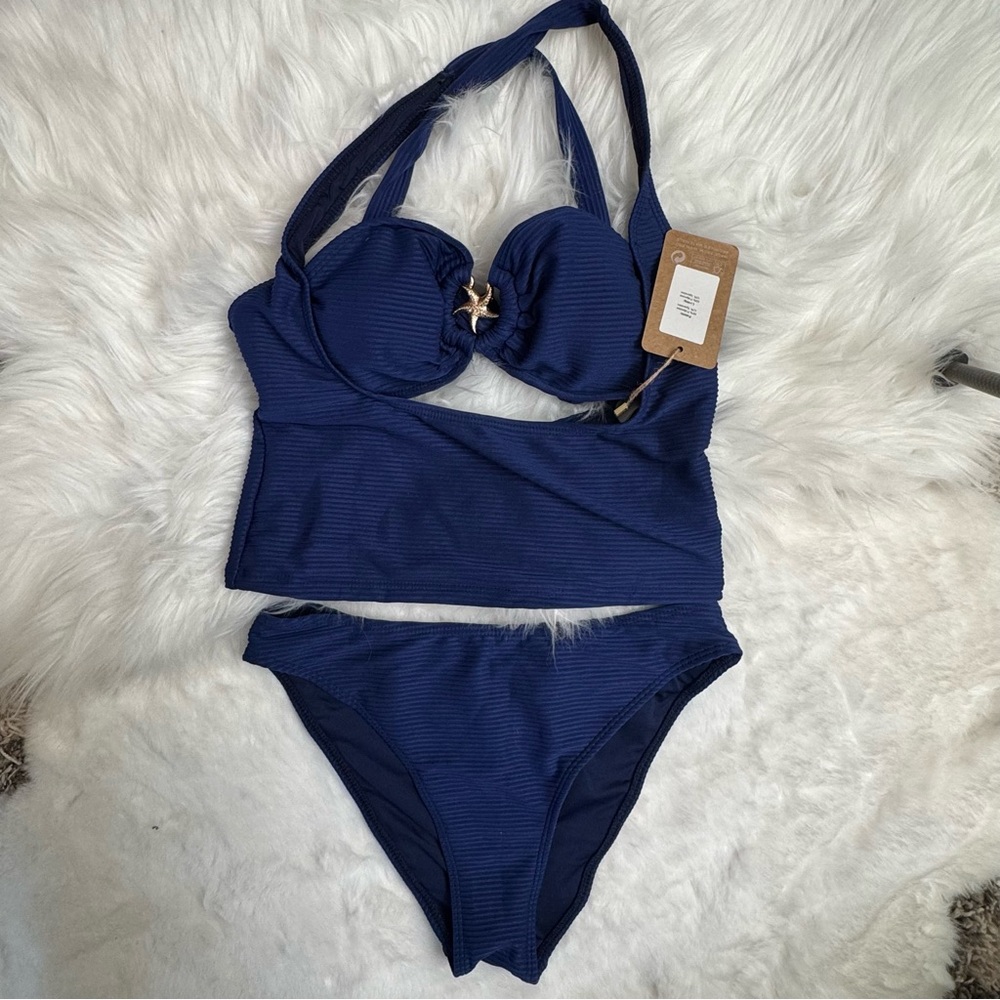Samiol Chic Navy Bikini Set M 40